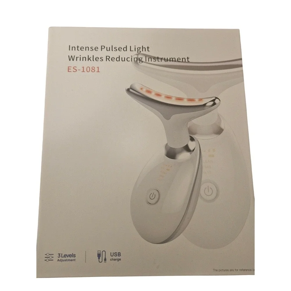 Intense Pulsed Light Wrinkles Reducing Instrument‎ ES-1081 Neck Face Massager